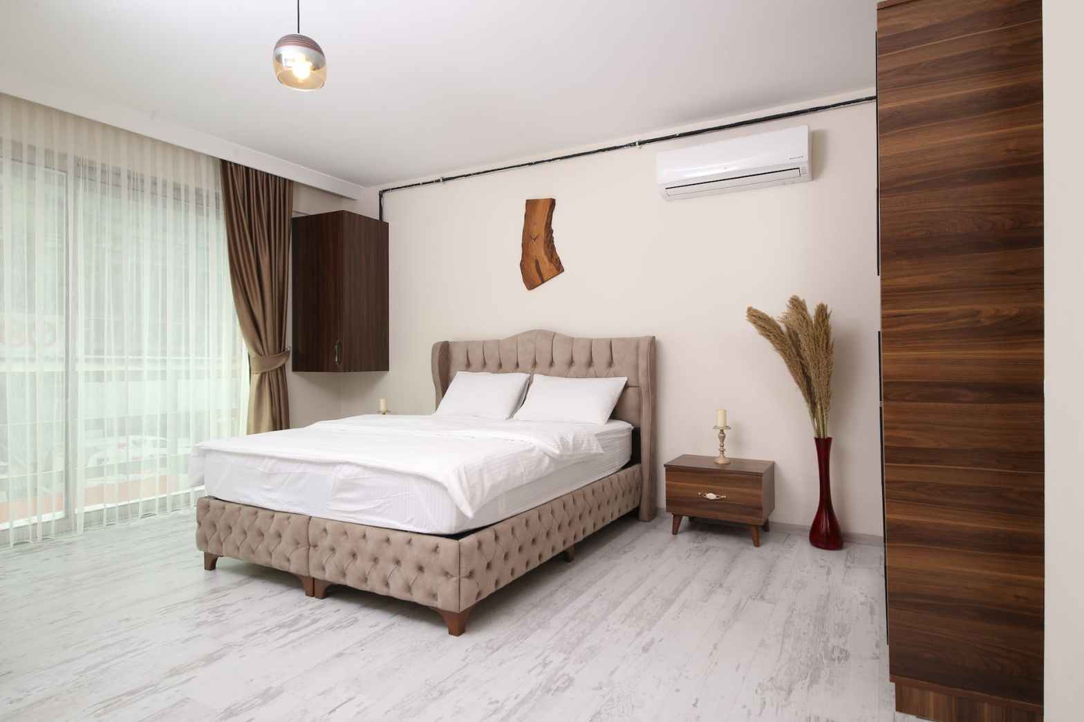 a simple bedroom